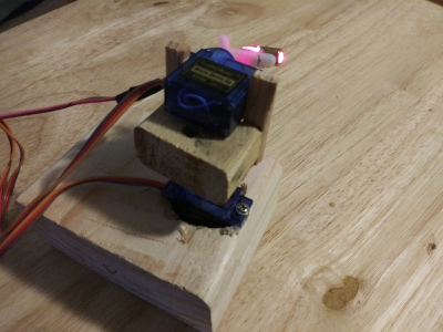 Picture of homemade laser turret