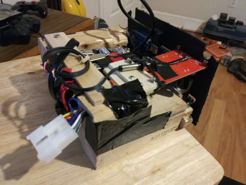 Not so pretty from the side